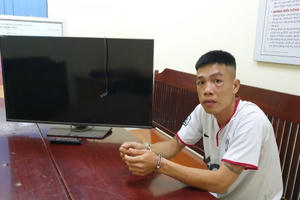Bắc Giang: Lợi dụng trời tối đối tượng lẻn vào nhà văn hóa thôn lấy trộm ti vi