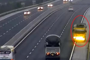 Lùi xe trên đường cao tốc: Có thể bị phạt tới 18 triệu đồng