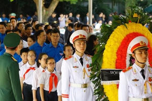 Lễ Quốc tang Chủ tịch nước Trần Đại Quang