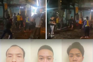 Khởi tố, bắt tạm giam nhóm đối tượng hành hung 2 nữ nhân viên gác chắn đường sắt