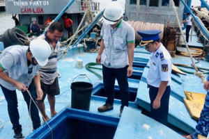 Bà Rịa - Vũng Tàu: Bắt giữ tàu vận chuyển trái phép 150 nghìn lít dầu