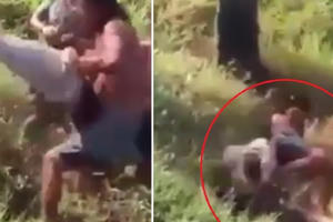 Clip: Người đàn ông bị cá đánh vỡ mặt