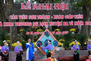Khai mạc Lễ hội Tản Viên Sơn Thánh và du lịch huyện Ba Vì năm 2024