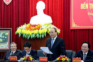 Thủ tướng Nguyễn Xuân Phúc thăm và làm việc với Đại học Huế