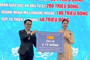 T&T Group ủng hộ 2 tỷ đồng hỗ trợ trẻ em có hoàn cảnh khó khăn