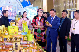 Tuyên Quang tổ chức Hội chợ OCOP với hơn 100 gian hàng đặc sản vùng miền