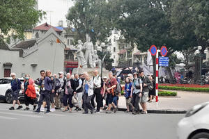 Quý I/2025, khách quốc tế đến Hà Nội tăng 17,3%