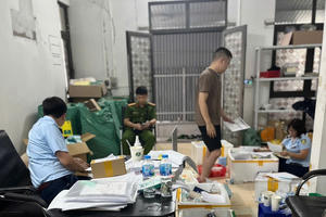 Kiểm tra, xử phạt 4 cơ sở kinh doanh mỹ phẩm nhập lậu