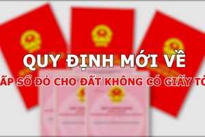 Quy định mới về cấp sổ đỏ cho đất không có giấy tờ