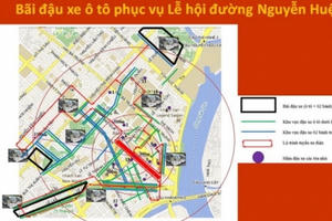 TP. HCM: Công bố 37 tuyến đường, cao ốc giữ xe Tết Bính Thân 2016