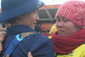 Nghệ An: Bịn rịn ngày hội tòng quân Nghệ An: Bịn rịn ngày hội tòng quân