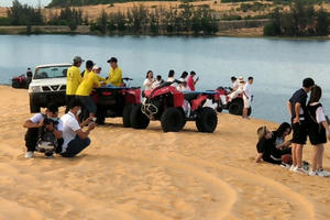 Thắng cảnh Bàu Trắng sẵn sàng đón khách du lịch mùa Tết Nguyên Đán