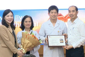 Bệnh viện Tim Hà Nội đạt chứng nhận vàng của AHA