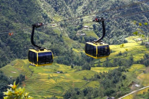 Ưu đãi vé cáp treo và tàu hỏa leo núi dành tặng du khách Tây Bắc