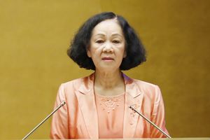 Bà Trương Thị Mai được Trung ương Đảng đồng ý cho thôi giữ các chức vụ và nghỉ công tác