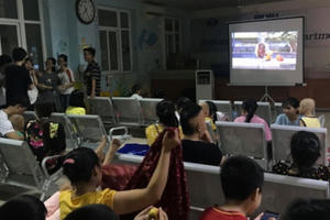 Rạp chiếu bóng miễn phí giữa lòng Viện K