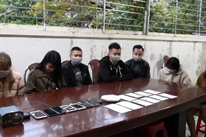 Yên Bái: Bắt quả tang nhóm "nam thanh nữ tú" tổ chức sử dụng chất ma túy trong nhà nghỉ