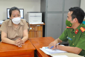 Một phụ nữ ở Hải Dương bị khởi tố vì làm giả thương hiệu nổi tiếng