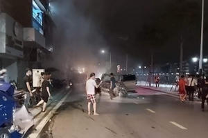 Khởi tố "thiếu gia" gây tai nạn giao thông nghiêm trọng tại phố đi bộ Tam Bạc