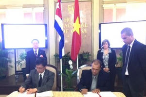 Củng cố quan hệ hợp tác pháp luật và tư pháp Việt Nam - Cu Ba Củng cố quan hệ hợp tác pháp luật và tư pháp Việt Nam - Cu Ba