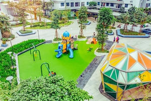 Không gian sống xanh ở TNR Goldmark City “hớp hồn” cư dân Không gian sống xanh ở TNR Goldmark City “hớp hồn” cư dân