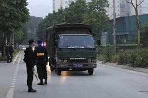 Thắt chặt an ninh trong phiên xử phúc thẩm vụ án Đồng Tâm