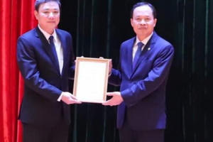 Ông Lê Anh Xuân giữ chức vụ Bí thư Thành ủy TP Thanh Hóa nhiệm kỳ 2015-2020