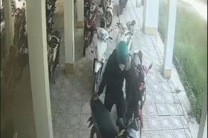 Liều lĩnh đột nhập Trung tâm Y tế huyện Cát Tiên trộm xe máy