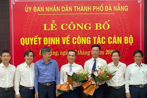 Ông Võ Nguyên Chương được bổ nhiệm Phó giám đốc Sở Tài nguyên và Môi trường TP Đà Nẵng