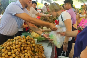 Phó Thủ tướng Vương Đình Huệ dự Hội nghị xúc tiến thương mại nhãn và nông sản Hưng Yên