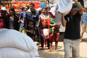 Xuất cấp gạo cho 3 tỉnh