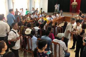 Vụ hàng trăm người đòi sổ đỏ ở Quảng Nam: Để giải quyết cần có lộ trình