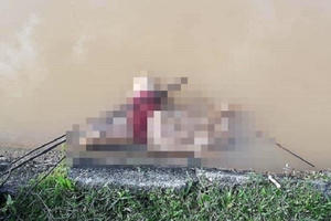 Nghệ An: Phát hiện thi thể trên kênh thủy lợi