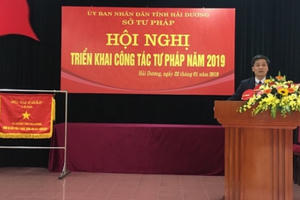 Sở Tư pháp Hải Dương triển khai công tác tư pháp năm 2019