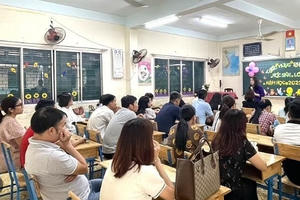 Kiểm tra hoạt động của Ban phụ huynh tại 40 trường