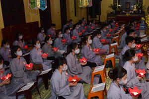 Câu lạc bộ thanh thiếu niên Phật tử Quán Sứ tổ chức lễ Vu Lan Báo hiếu.