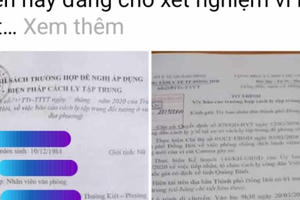 Sẽ khởi tố hình sự các trường hợp tung tin sai sự thật liên quan đến phòng chống dịch bệnh Covid-19.