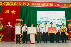 Tân Trụ - Long An: Xã Bình Tịnh đạt chuẩn nông thôn mới nâng cao