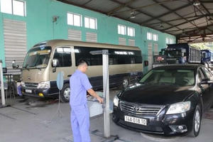 Thông tin mới nhất về việc giãn chu kỳ đăng kiểm ô tô cá nhân