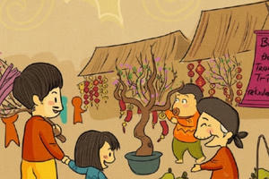 Chợ Tết - Nơi lưu giữ những kỷ niệm tuổi thơ