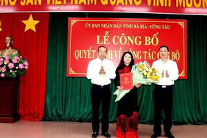 Huyện Đất Đỏ có Tân Chủ tịch UBND