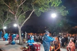 Xét nghiệm SARS-CoV-2 diện rộng trên địa bàn thị xã Điện Bàn
