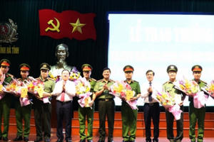 Công an Hà Tĩnh phá hàng loạt vụ án lớn trong đợt cao điểm tấn công, trấn áp tội phạm