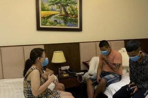 4 đối tượng thuê khách sạn sử dụng ma túy