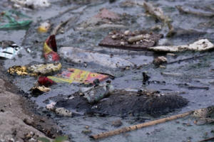 Chùm ảnh - Liệu có cứu nổi các con sông "chết" ở Hà Nội?