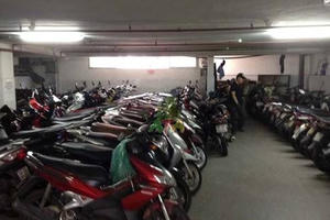 HoREA đề xuất 2 phương thức bố trí khu vực để xe