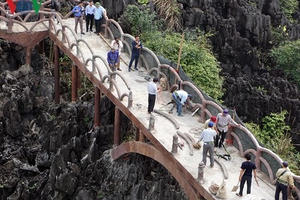 Tháo dỡ công trình trái phép xuyên lõi di sản Tràng An