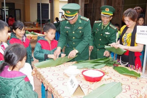 Náo nức Xuân Biên phòng trên biên giới cả nước