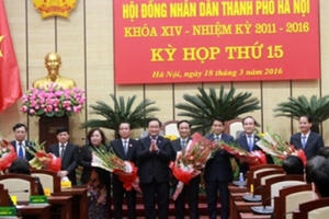 Hà Nội có 3 tân phó chủ tịch UBND