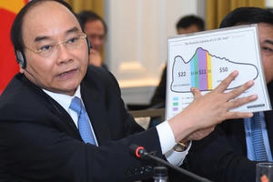 Thủ tướng bất ngờ khi vào cửa hàng của con gái Tổng thống Donald Trump